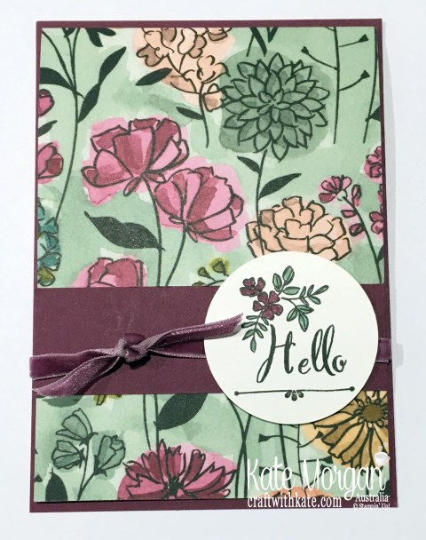 Share What You Love SDSP Gift Box with Card Hanger by Kate Morgan, Australia. Inspired by Rhonda Wade.