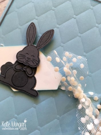 Best Bunny Baby Boy card by Kate Morgan, Stampin Up, Australia 2018