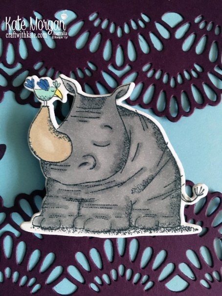 Animal Outings, Around the Corner &amp; Delicate Lace Edgelits, Stampin Up 2018 by Kate Morgan Australia.