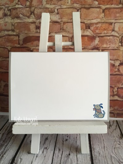 Graduation card using Stampin Up 2018 Bike Ride, Best Route DSP by Kate Morgan Australia inside