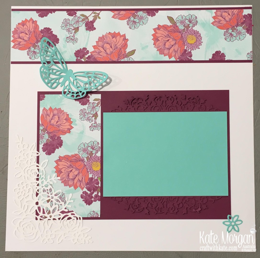 Tea Room SDSP, Springtime Impressions Stampin Up 2018 Butterfly by Kate Morgan Australia.