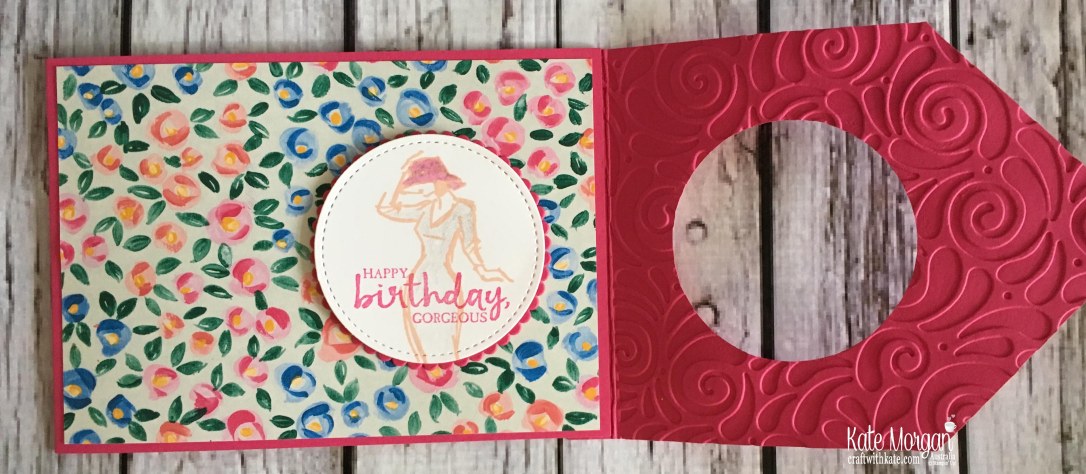 Beautiful You & Garden Impressions Stampin Up by Kate Morgan, Australia 2018.