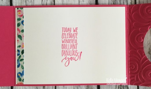 Beautiful You & Garden Impressions Stampin Up by Kate Morgan, Australia 2018