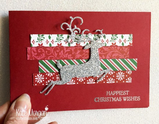Dashing Along with Dashing Deer by Kate Morgan, Stampin Up Australia, Holiday 2018.