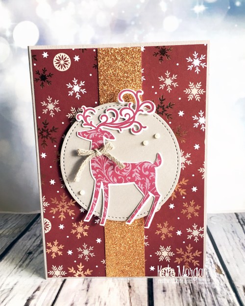 Dashing Deer &amp; Joyous Noel Stampin Up by Kate Morgan Australia 2018