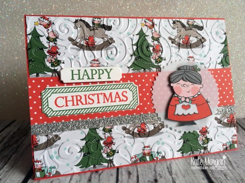 Heart of Christmas Blog Hop Santas Workshop DSP Holiday Catalogue 2018 Stampin Up by Kate Morgan Australia