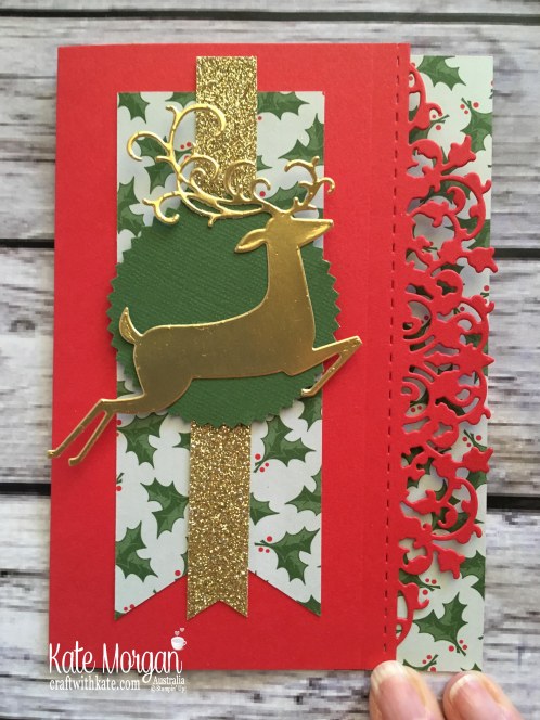 Dashing Deer in Holiday catalogue 2018 by Kate Morgan Stampin Up Australia.