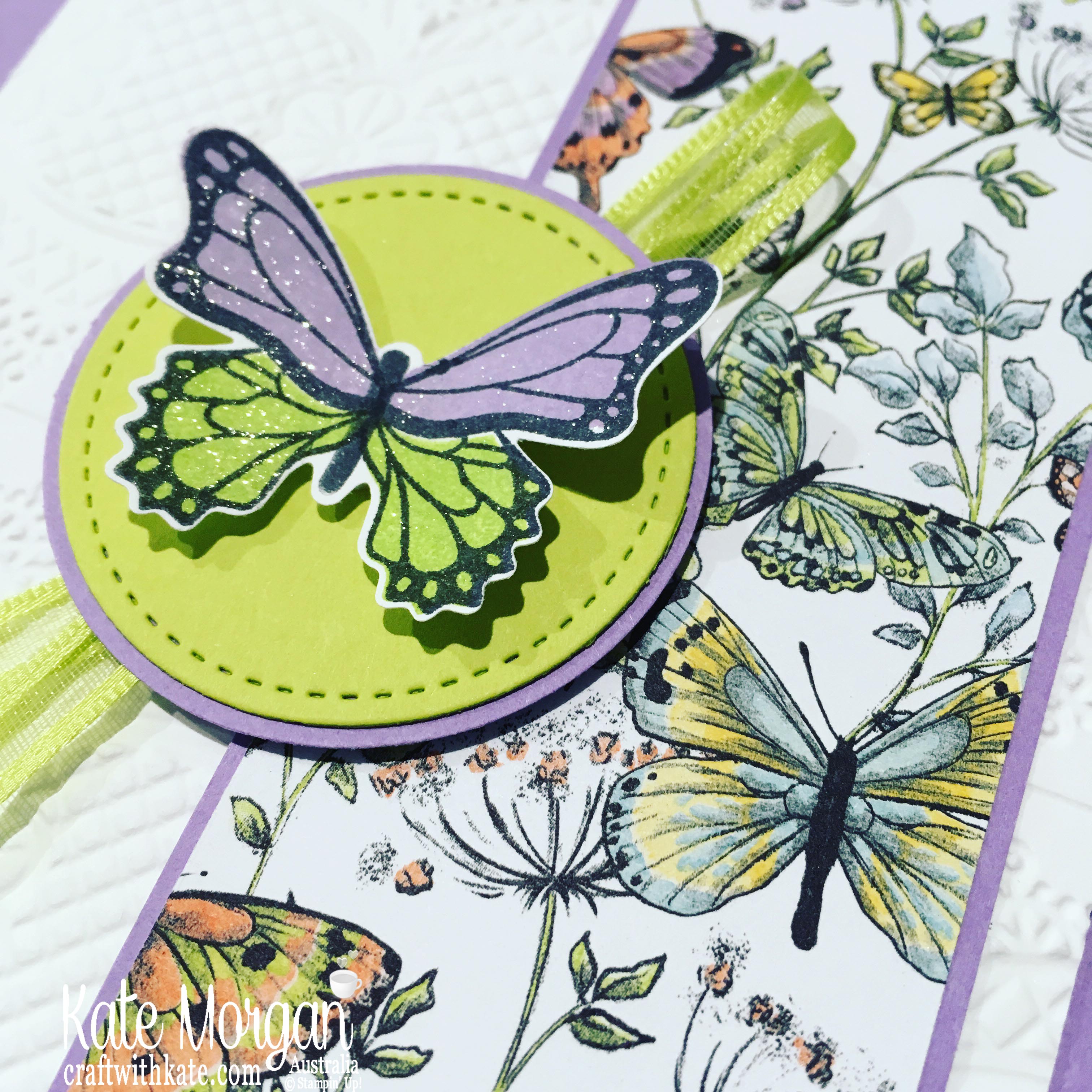Butterfly Gala & Botantical Butterfly DSP Stampin Up Occasions Saleabration by Kate Morgan, Australia 2019