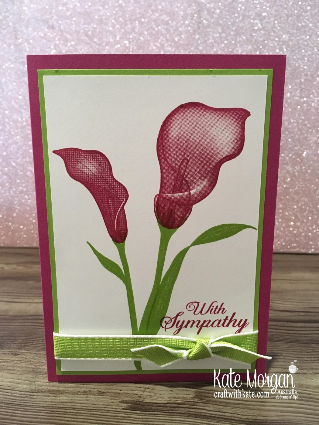 Lasting Lily Stampin Up Saleabration by Kate Morgan, Australia 2019.JPG