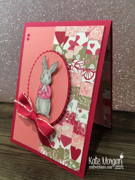 fable friends bargello technique by kate morgan stampin up australia, 2019 occasions