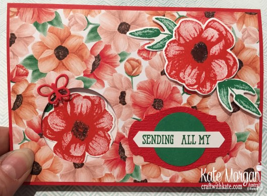 Heartfelt Thanks with Stampin Up Painted Seasons Bundle, Well Said, Well Written by Kate Morgan, Australia, Occasions 2019.JPG