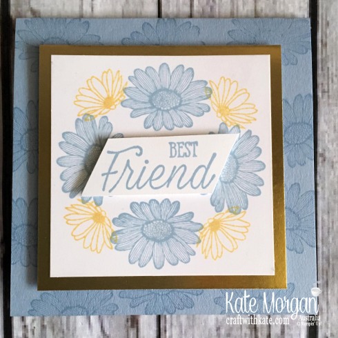 Daisy Lane in the Round Stampin Up by Kate Morgan Australia 2019