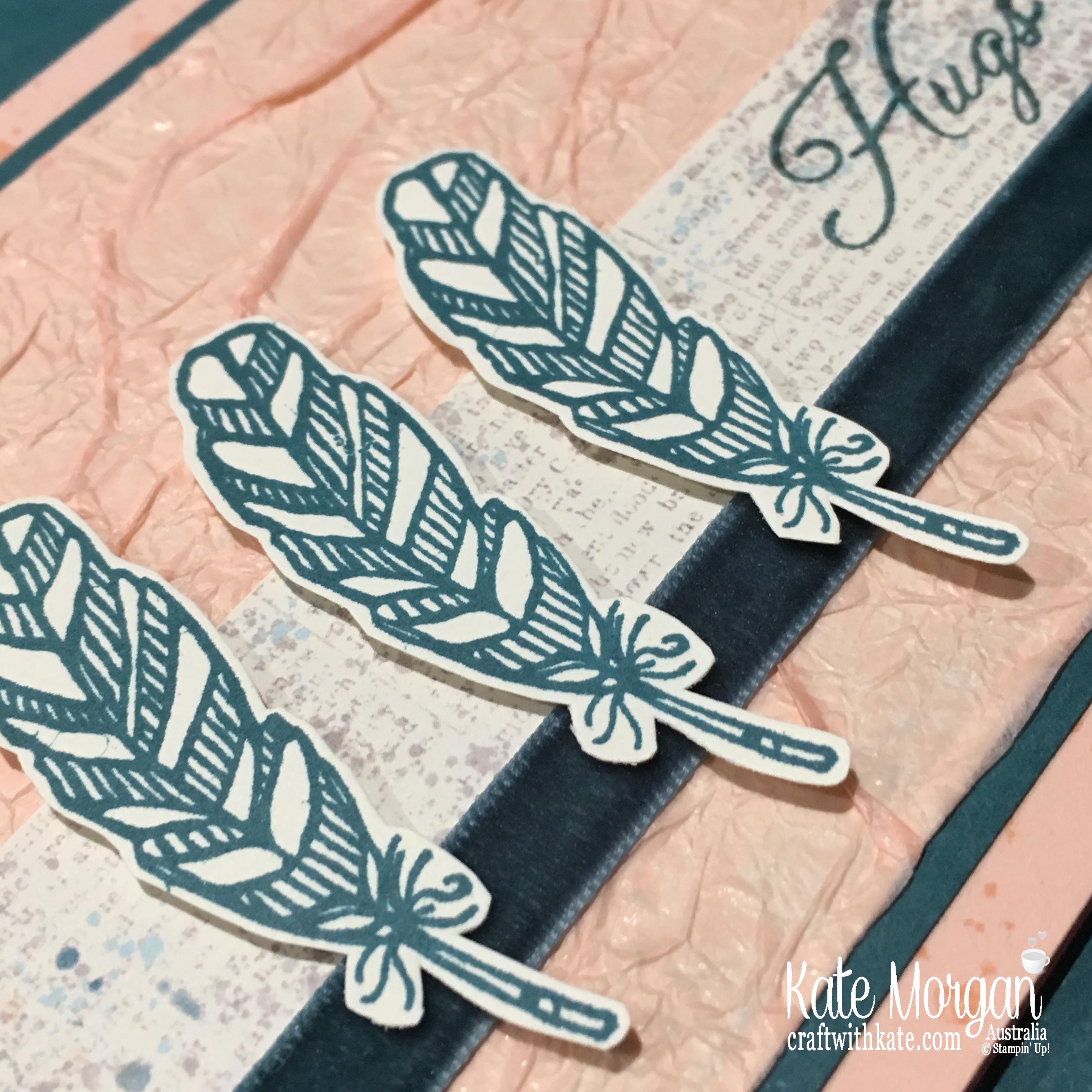 Hugs from Shelli Paper Pumpkin Kit alternate by Kate Morgan Stampin Up Australia 2019.