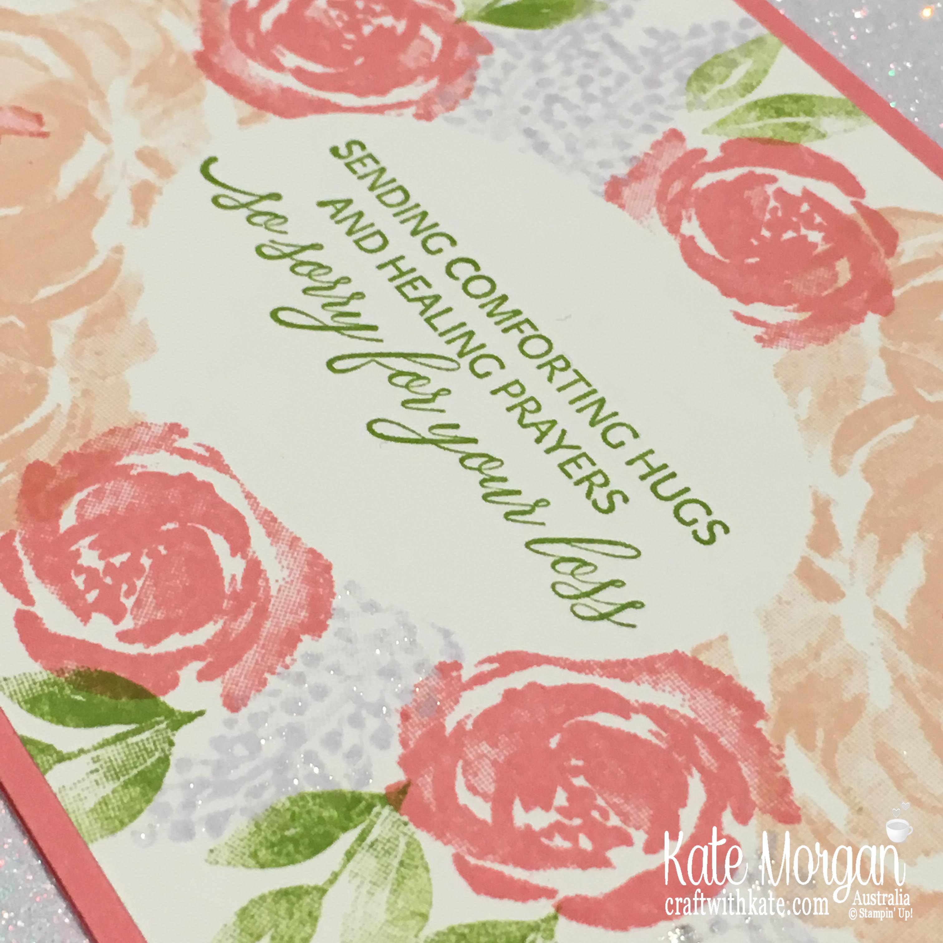 Simple Stamping using Stampin Up Beautiful Friendship & Kindness & Compassion by Kate Morgan, Australia 2019