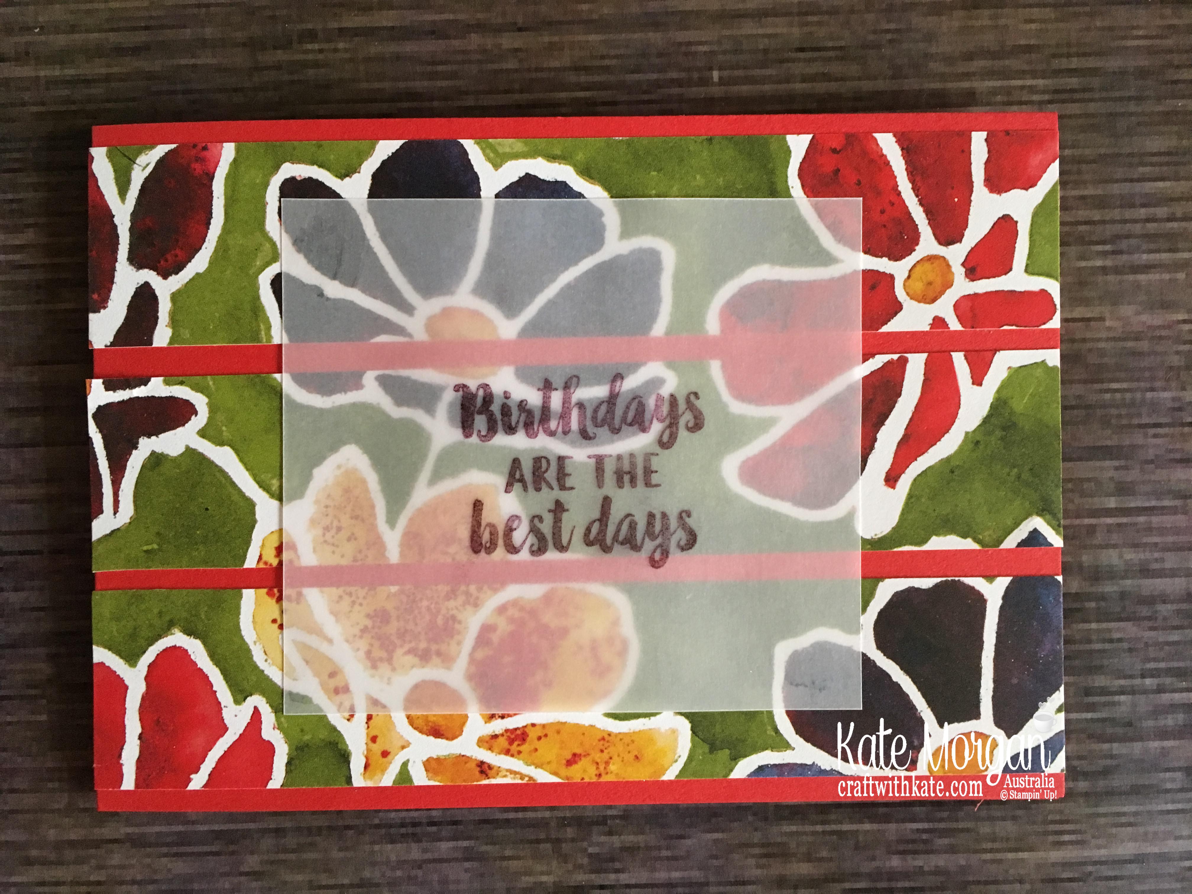 Simple Stamping using Stampin Up Beautiful Friendship & See a Silhouette DSP by Kate Morgan, Australia 2019.JPG