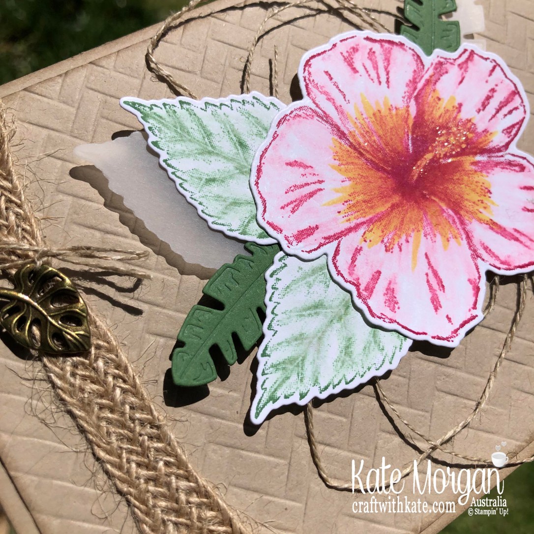 Tropical Oasis Suite by Kate Morgan, Stampin Up Australia. Mini catalogue 2020.