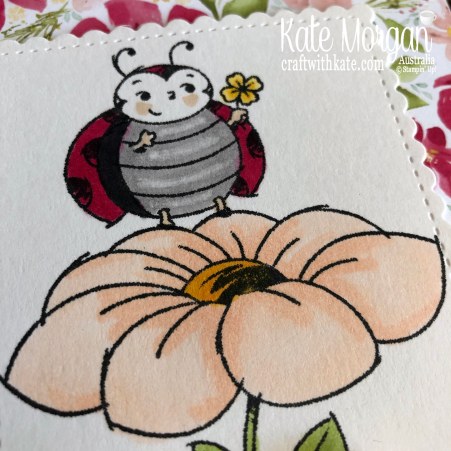 Best Dressed DSP & Little Ladybug Stampin Up Mini 2020 by Kate Morgan, Australia 2