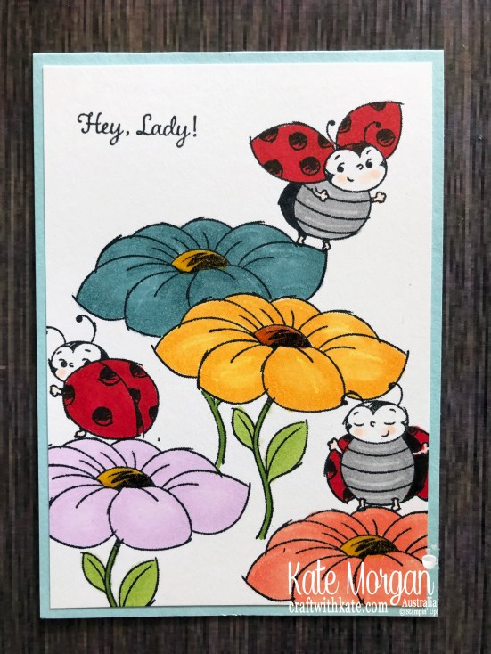 Little Ladybug Hostess Stampin Up Mini 2020 by Kate Morgan, Australia