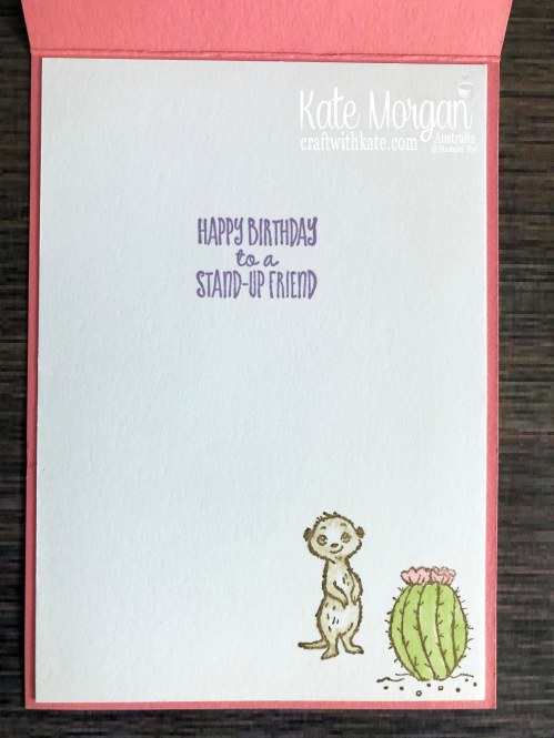 The Gang's All Meer Stampin Up Saleabration 2020 by Kate Morgan, Australia inside