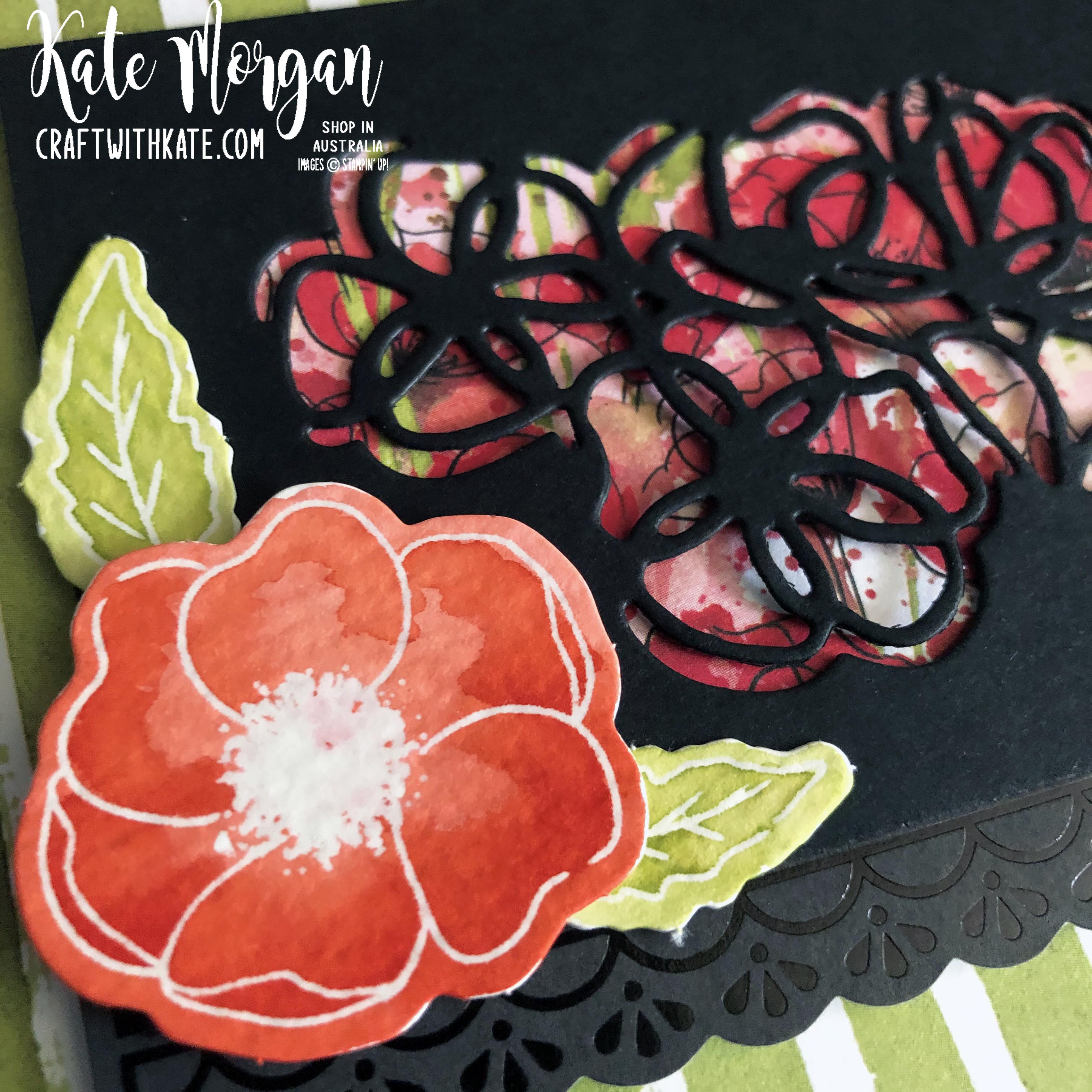 Peaceful Poppies Suite Stampin Up Mini 2020 by Kate Morgan, Australia s