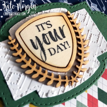 Masculine Golf card using Stampin Up Country Club Suite by Kate Morgan Australia 2020.