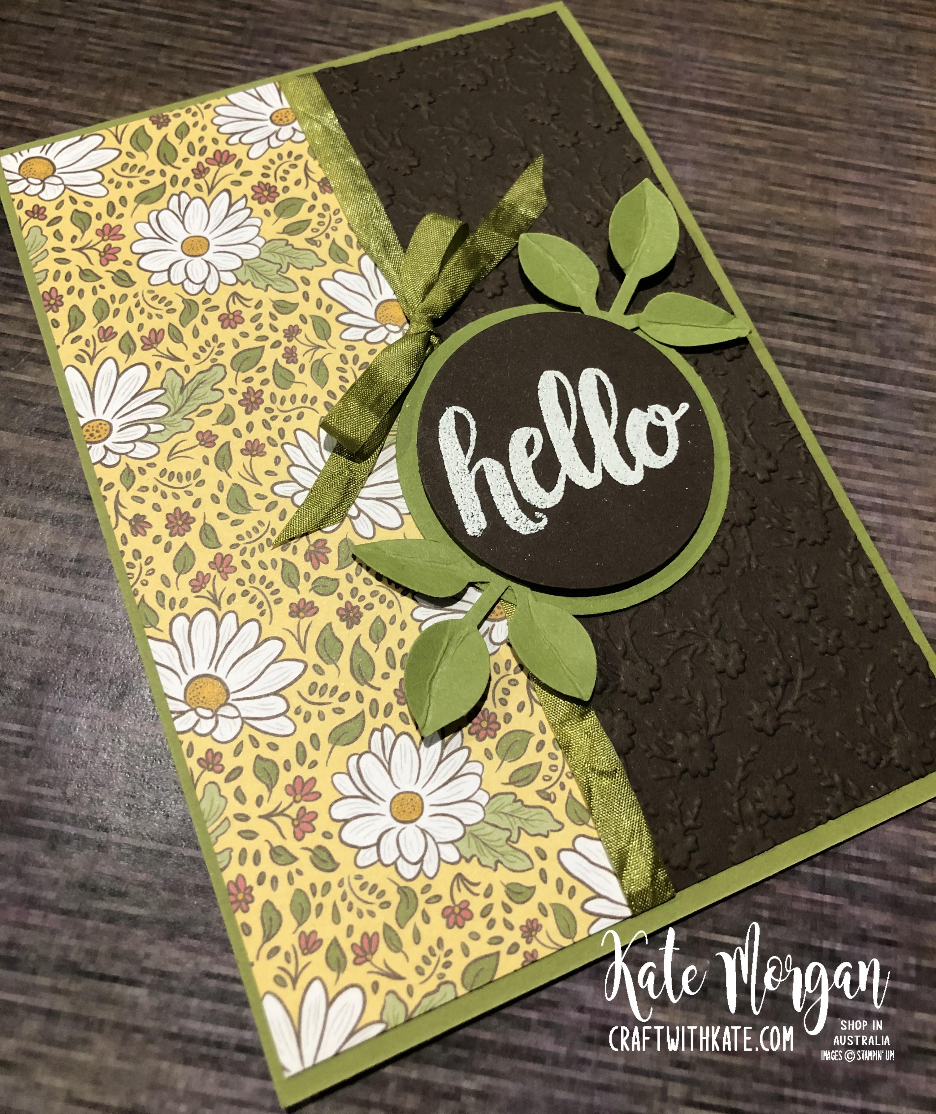 Ornate Garden card by Kate Morgan, Stampin Up Australia 2020