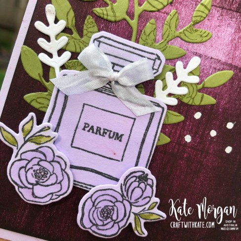 Colour Creations Showcase - Blackberry Bliss - Dressed to Impress by Kate Morgan Stampin Up Australia 2020