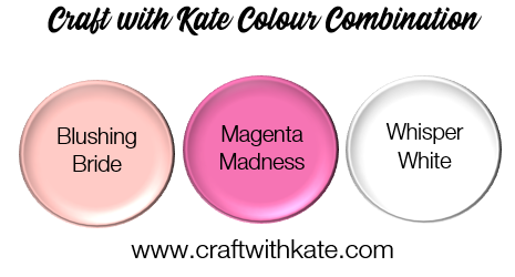 Blushing Bride Magenta Madness Whisper White