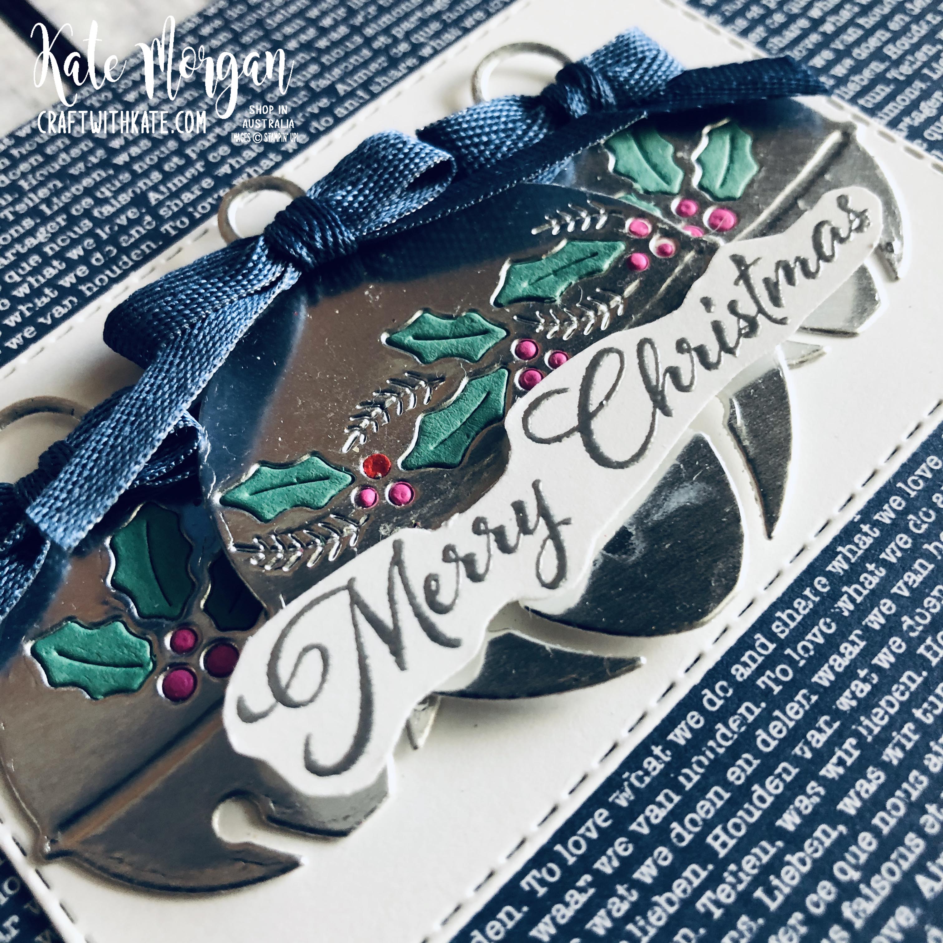 Cherish the Season Christmas Bells Stampin Up by Kate Morgan Australia 2020