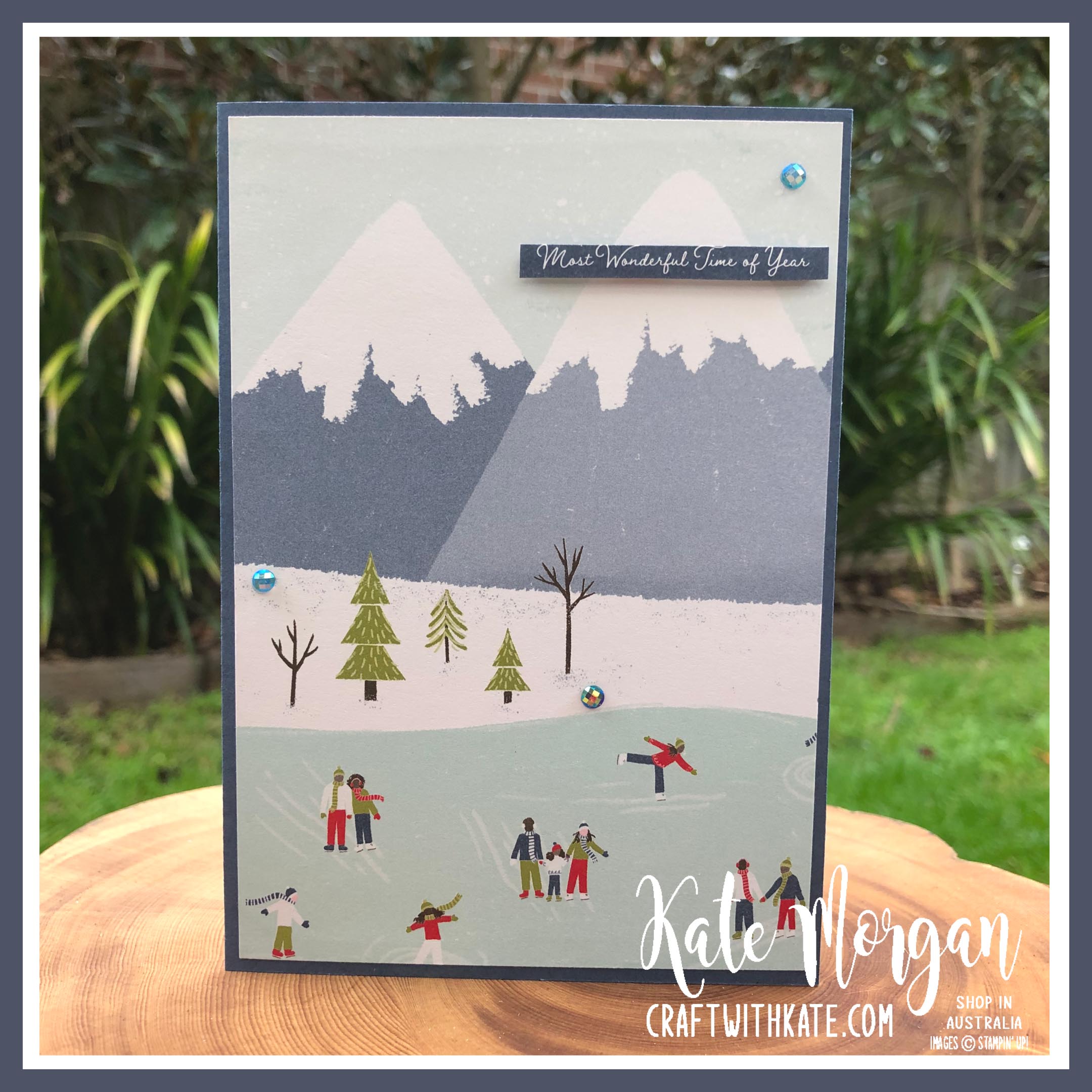 Trimming the Town DSP Stampin Up by Kate Morgan Australia 2020.