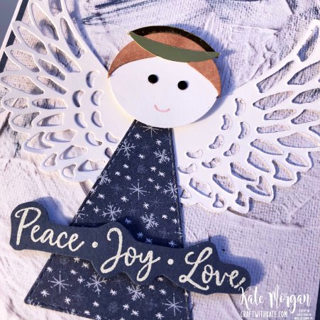 Christmas Angel by Kate Morgan Stampin Up Australia 2020 Aug-Dec Mini catalogue Dove of Hope c