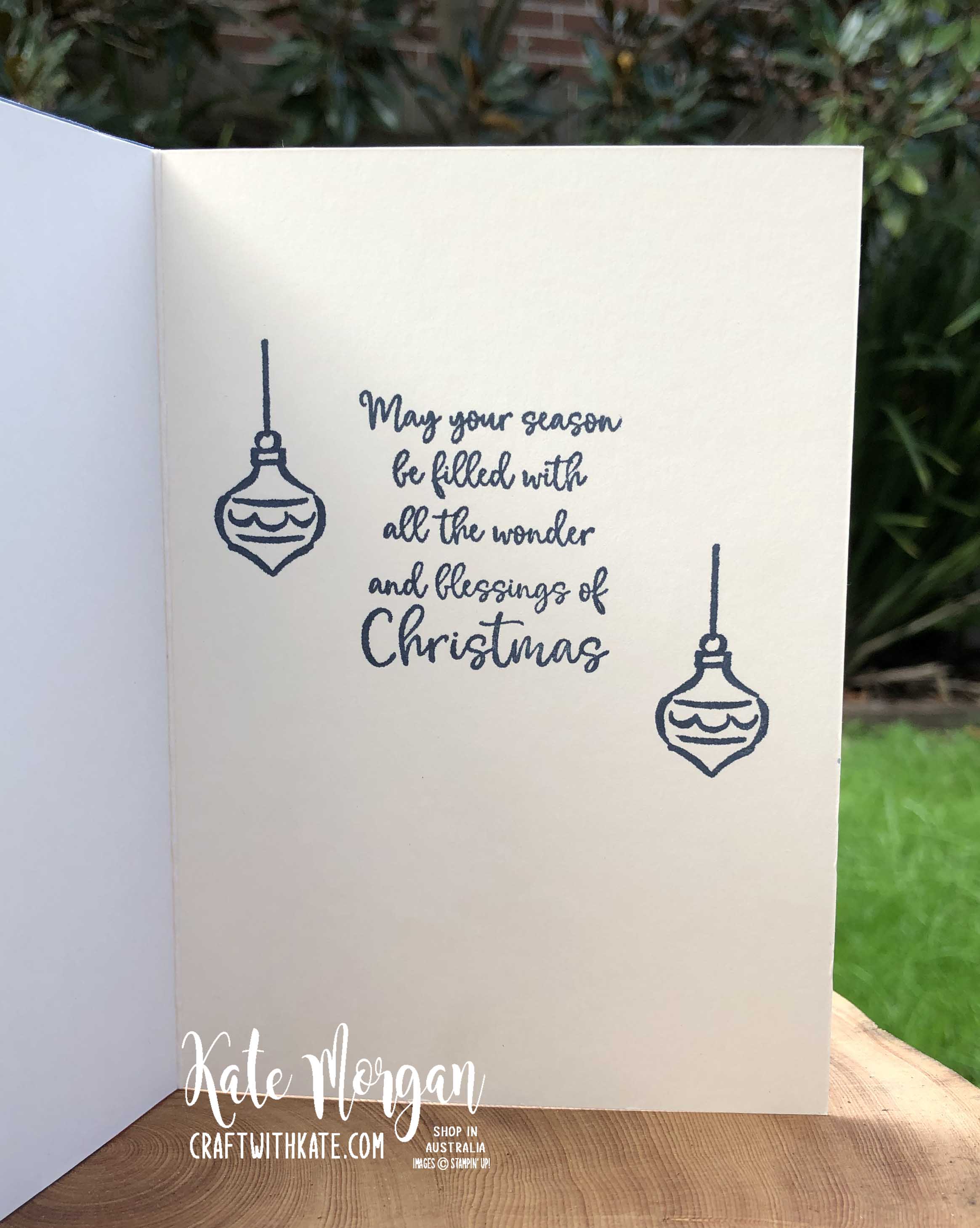 Dove of Hope &amp; World Map by Kate Morgan Stampin Up Australia 2020 inside