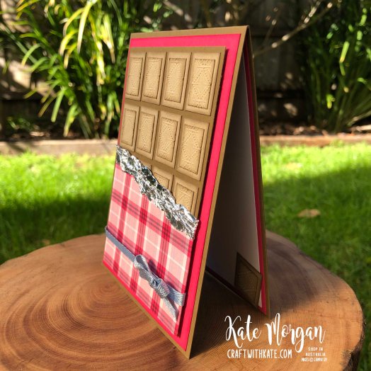 Nothing's Better Than Chocolate card by Kate Morgan, Stampin Up Australia 2020, Colour Creations Showcase, Crumb Cake.