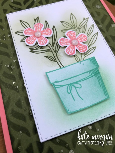 Basket of Blooms for CCS Mossy Meadow by Kate Morgan Stampin' Up Australia 2020