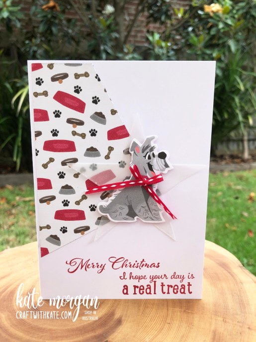 Pampered Pets for Christmas by Kate Morgan Stampin Up Australia 2020