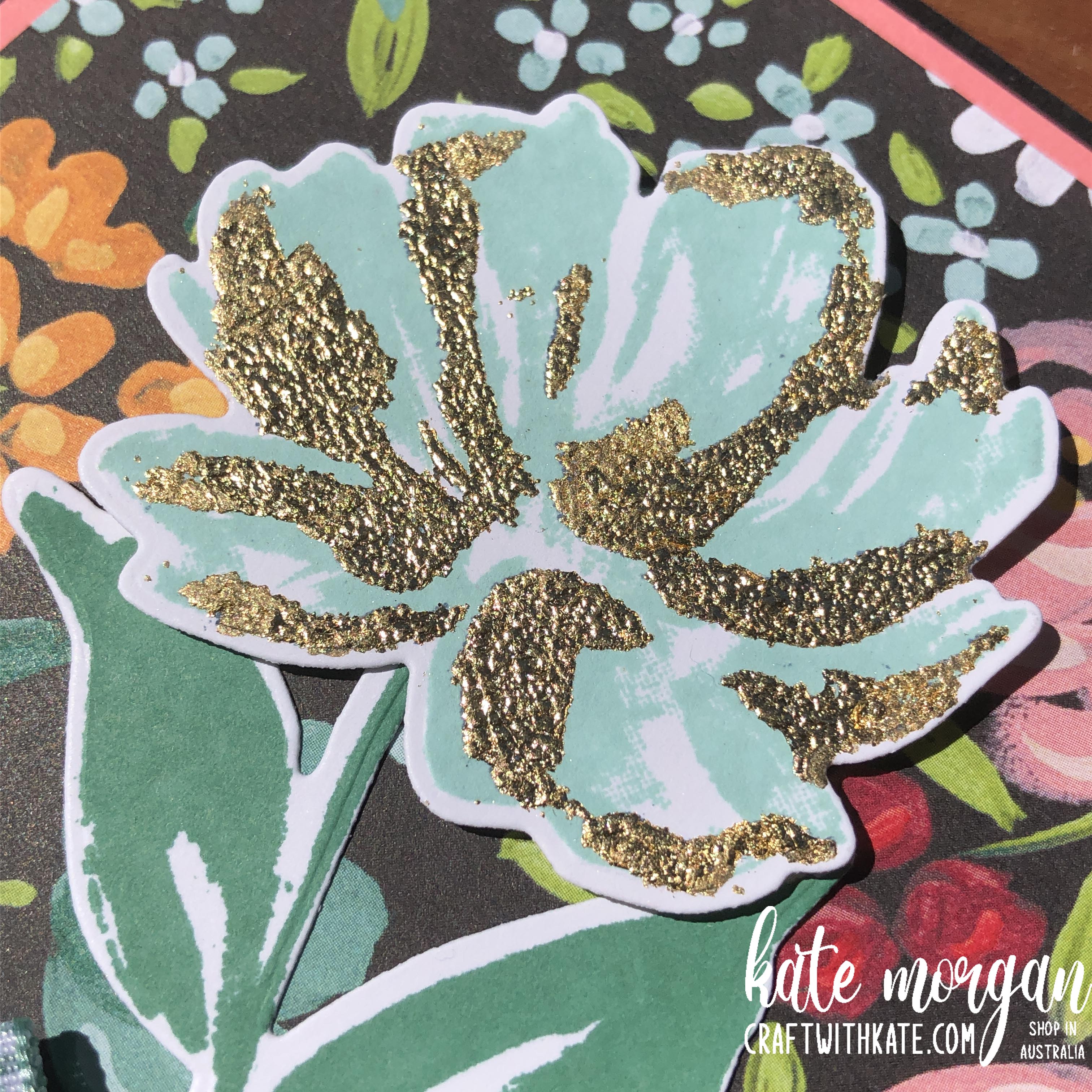 Art Gallery Bundle and Gilded Leafing by Kate Morgan Stampin Up Australia 2021