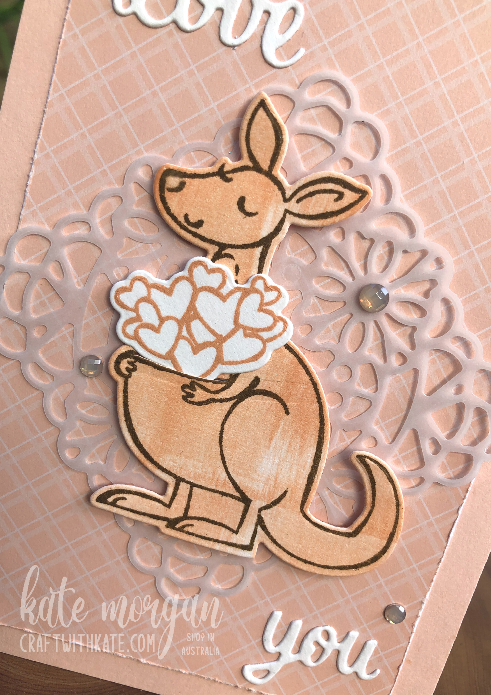 Love You Kangaroo by Kate Morgan Stampin Up Australia 2021