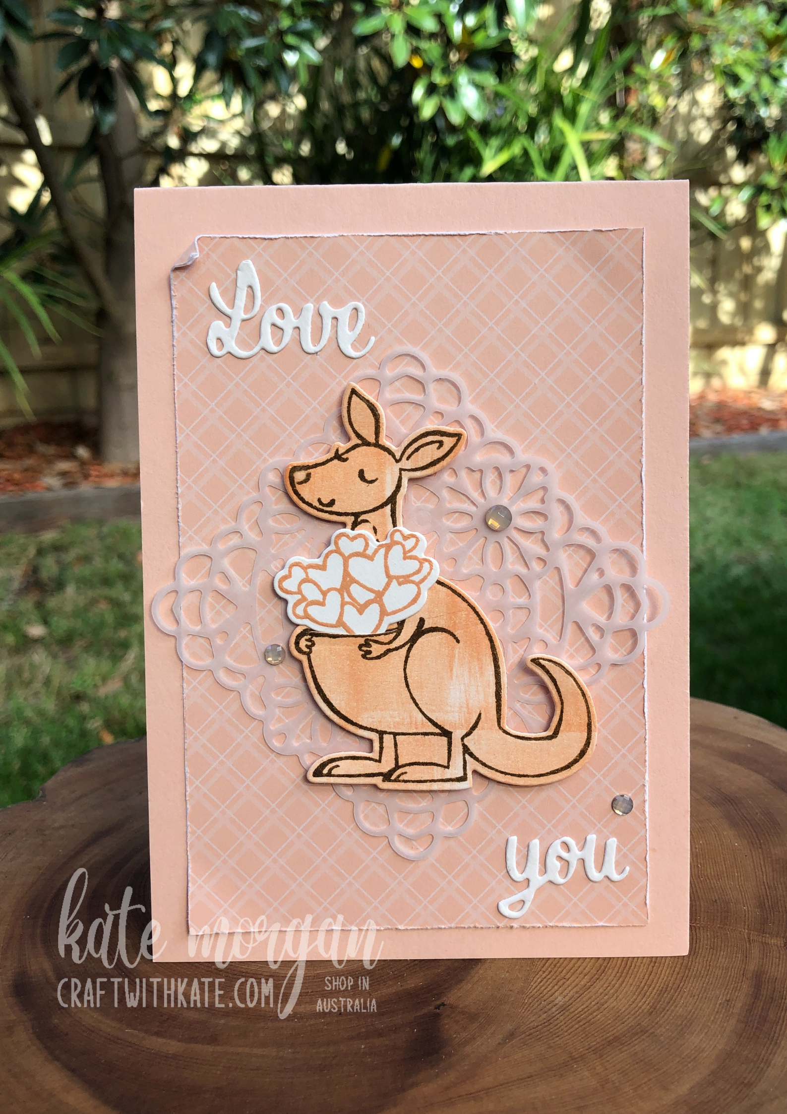 Love You Kangaroo by Kate Morgan, Stampin Up Australia 2021