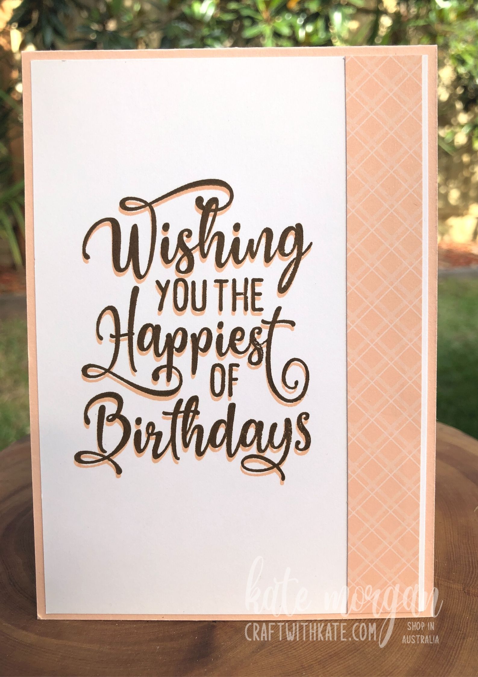 Love You Kangaroo inside by Kate Morgan Stampin Up Australia 2021