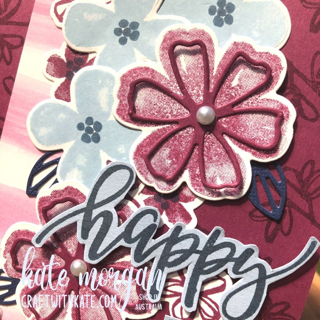 Pretty Perennials by Kate Morgan, Stmapin Up Australia 2021..