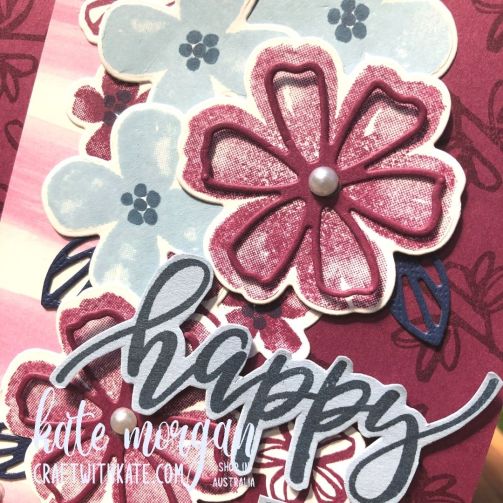 Pretty Perennials by Kate Morgan, Stmapin Up Australia 2021..