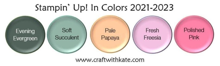 2021-2023 InColors Stampin Up