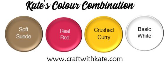 Colour Combination - Soft Suede Real Red Crushed Curry Basic White