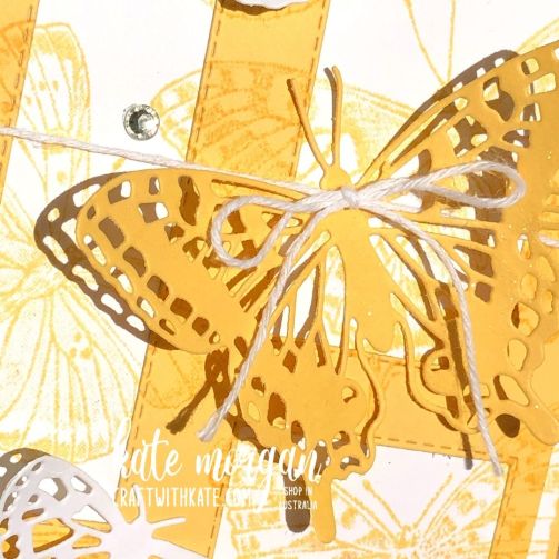 So Saffron for CCS Butterfly Brilliance Stampin Up by Kate Morgan, Australia 2021.