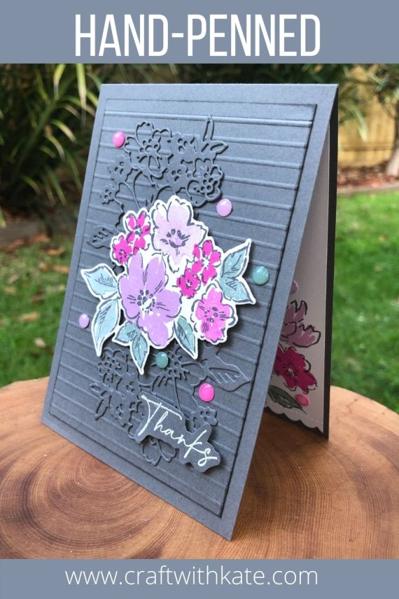 Hand-Penned Bundle for Basic Gray CCS by Kate Morgan, Stampin Up Australia 2021