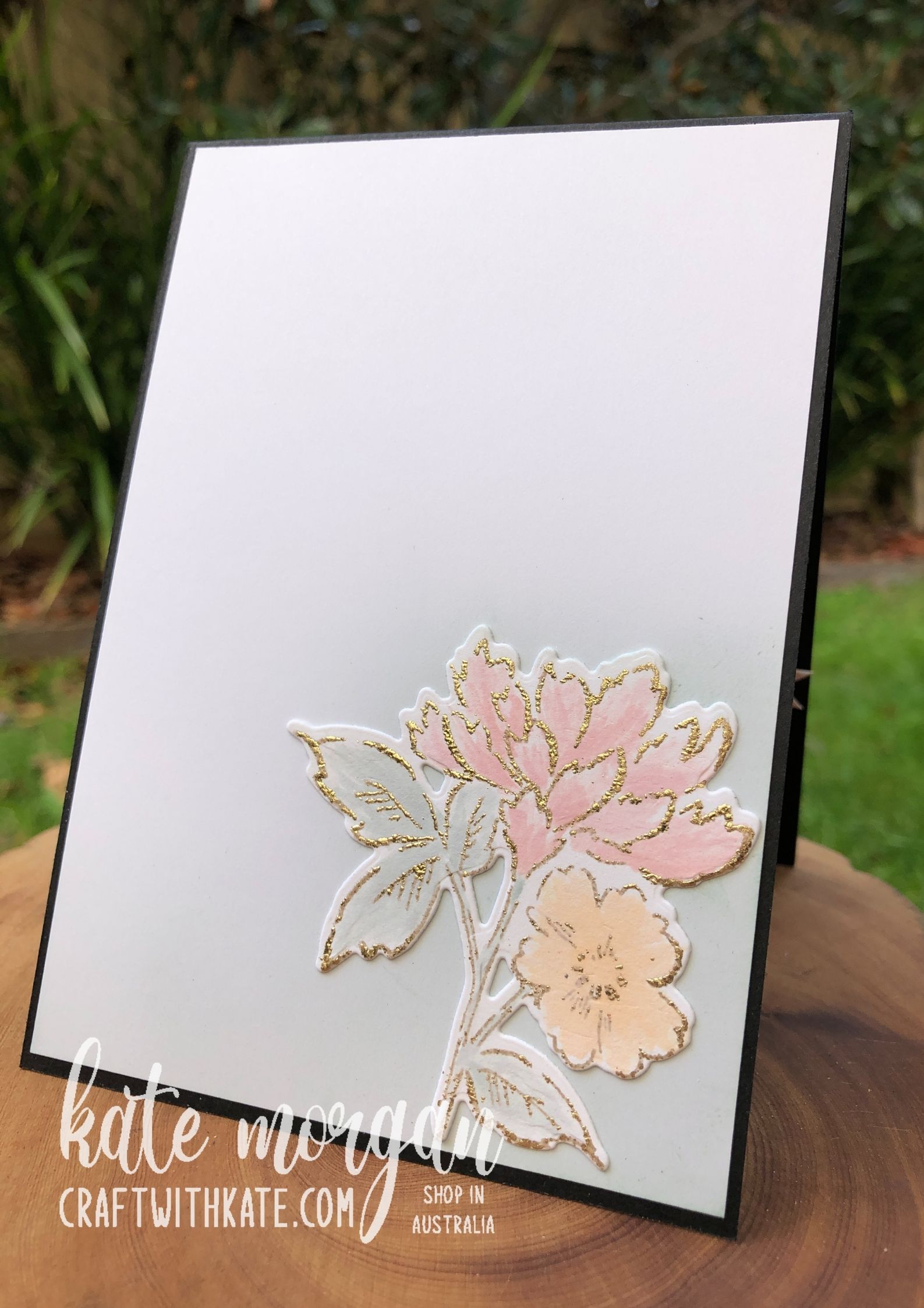 Hand-Penned Bundle for Blushing Bride CCS by Kate Morgan, Stampin Up Australia 2021 inside