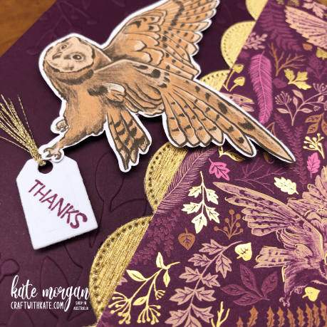 Blackberry Beauty Ephemera by Kate Morgan Stampin Up Australia 2021 close up