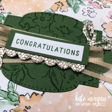 Unique Corner Punch Layout using Stampin' Up Hand-Penned by Kate Morgan, Australia 2021 SAB close