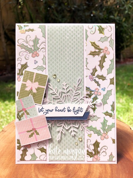 Whimsy and Wonder Christmas card 3 for Mint Macaron CCBH by Kate Morgan Stampin Up Australia 2021