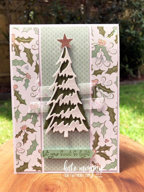 Whimsy and Wonder Christmas card 4 for Mint Macaron CCBH by Kate Morgan Stampin Up Australia 2021